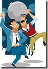 men dancing