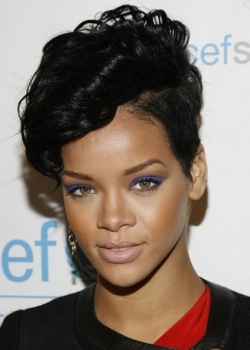 rihanna short hairstyles