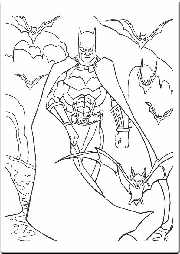 Batman Coloring Sheet 5