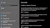 Impostazioni Privacy Windows 10 da disattivare e modificare subito