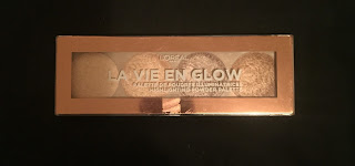 L'Oreal Paris La Vie En Glow Highlighting Powder Palette 01 Warm Glow