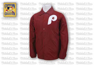 Mitchell & Ness Phillies Battery Jacket