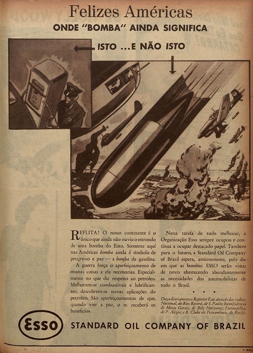 Esso (Segunda Guerra Mundial) - 1944 - Propagandas Históricas | Propagandas  Antigas