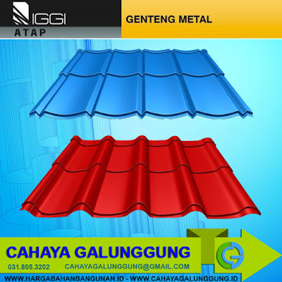 Harga Genteng Metal Iggi Terbaru