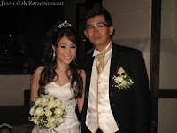 Newly weds Jessica and Willie Tan