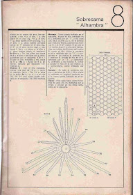 #25 Sobrecama "Alhambra" a Crochet