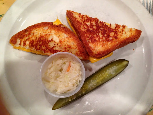 gluten free Grilled Cheese at Cafe Eighty Two in New York