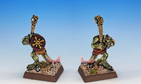 Hopper, Citadel C27 Chaos Goblin Mutant, sculpted by the Perry Bros, 1984