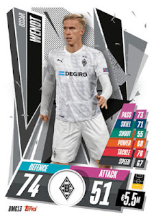 Topps Match Attax 2020-2021 Borussia Mönchengladbach Set