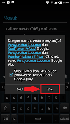 Cara Masuk ke Akun Google Untuk Aktifkan Playstore di Hp Android baru