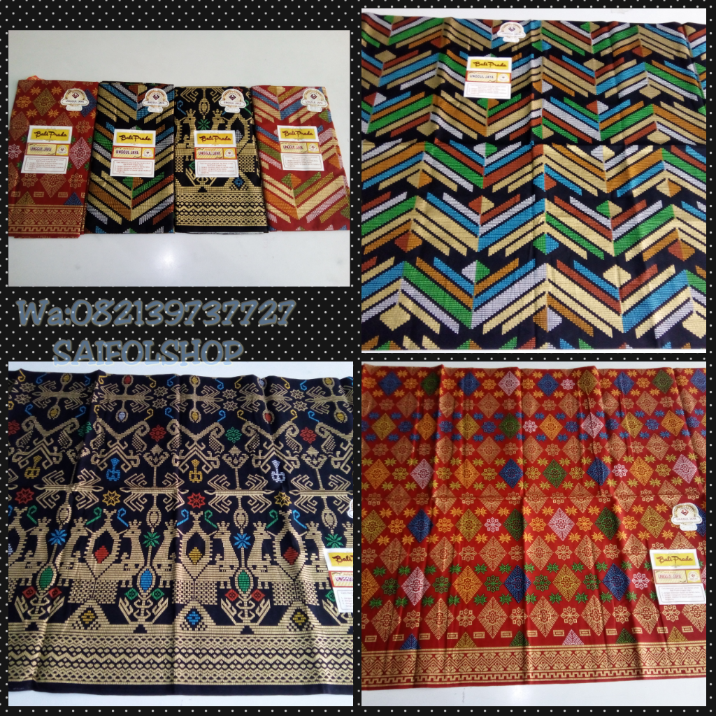 Toko Grosir Sarung UD Maju Zaif Olshop Kain Batik Semi 