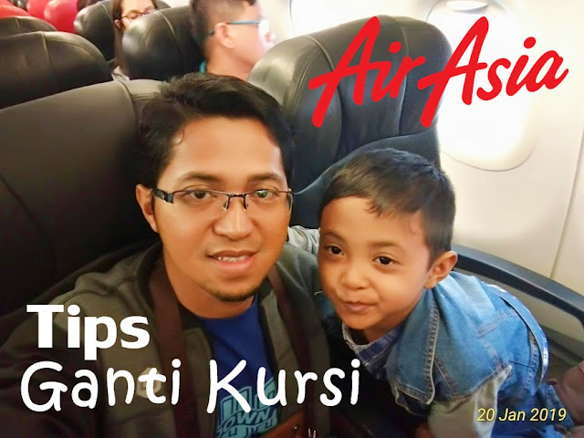 Tips Ganti Kursi Air Asia