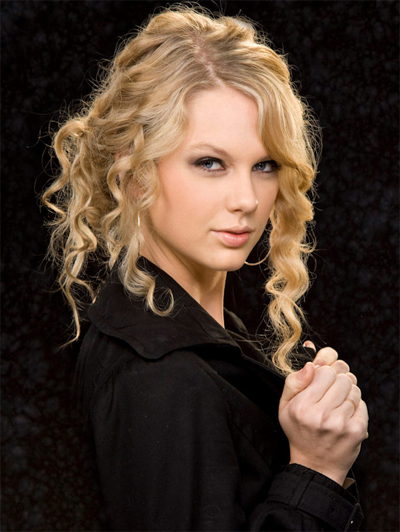 taylor swift love story hairstyle. taylor swift modeling photos