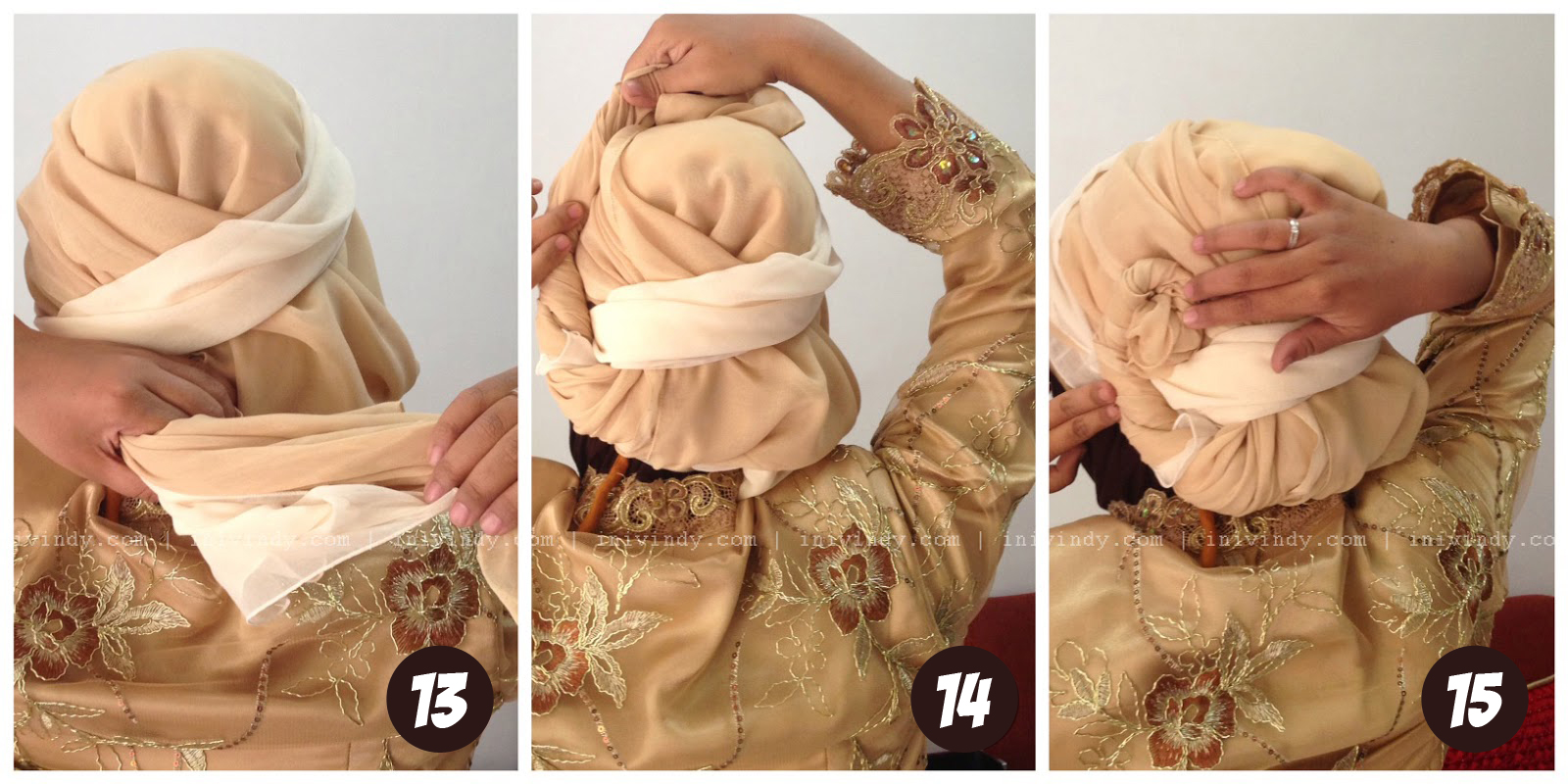 Ini Vindy Yang Ajaib Tutorial Make Up Natural Dan Hijab Wisuda Ala