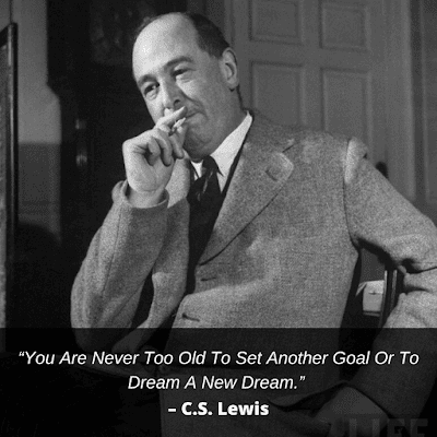 Motivational Quotes about Life by C.S. Lewis