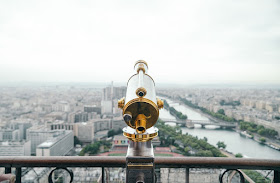 view from Eiffel Tower 