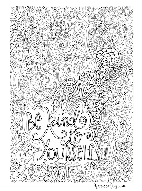 Printable Difficult Coloring Page