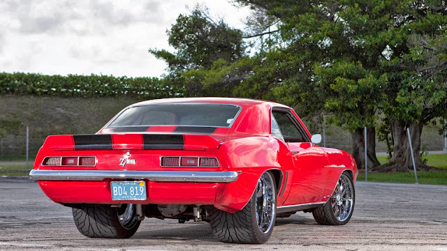 Fondos de pantalla Chevrolet Camaro Z-28 Rojo