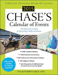 Chase's Calendar of Events 2015