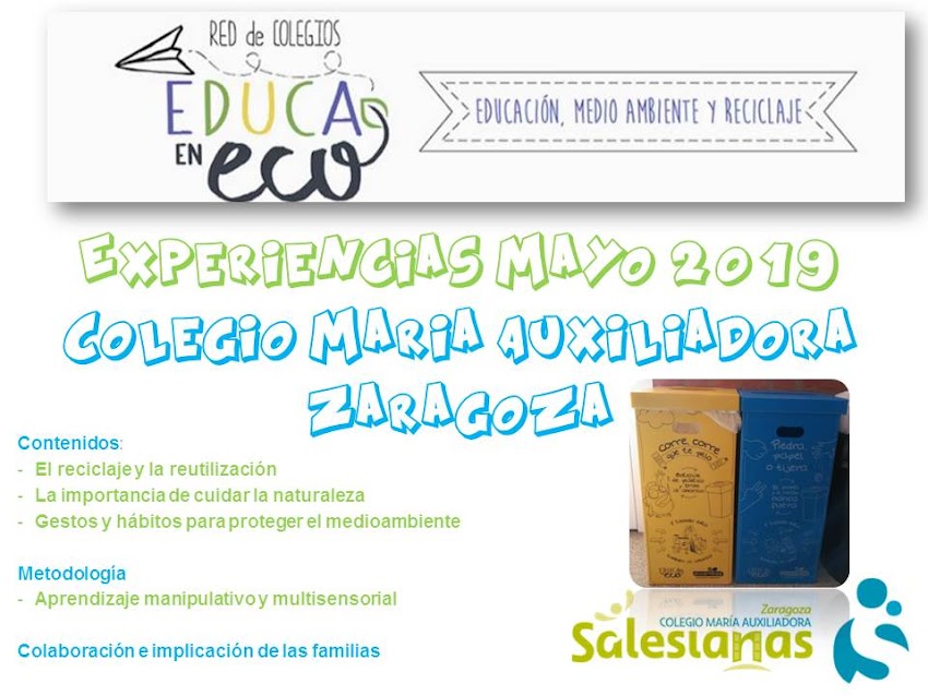 "YO RECICLO SIEMPRE, CUIDA EL MEDIOAMBIENTE!