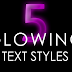 GraphicRiver Glowing Text Styles Free Download 