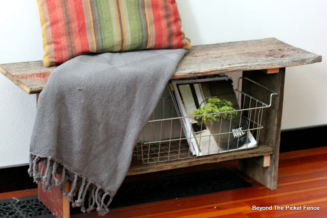 Rustic Barnwood Bench