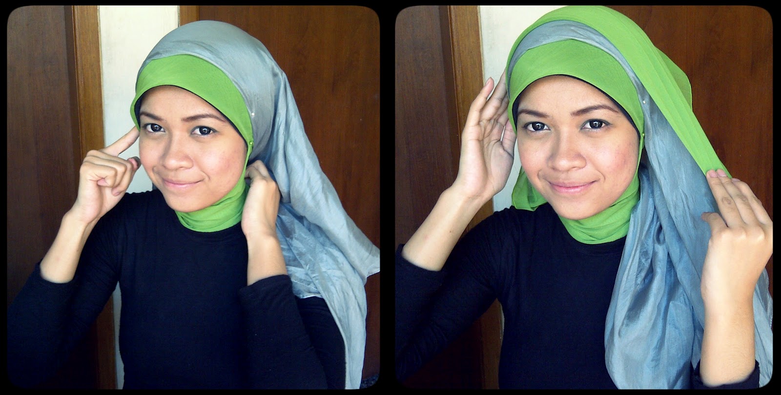 Tutorial Hijab Segi Empat Dengan Ciput Ninja Tutorial Hijab Paling