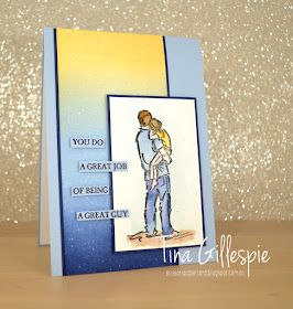 scissorspapercard, Stampin' Up!, Art With Heart, Colour Creations, A Good Man, Sponge Brayer, Subtle TIEF, Watercolouring, Masculine Card