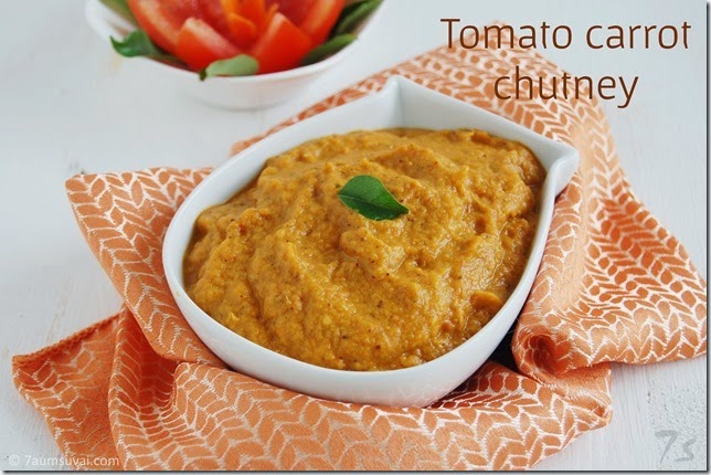 Tomato carrot chutney