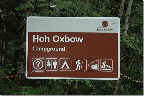 Hoh-Oxbow Sign