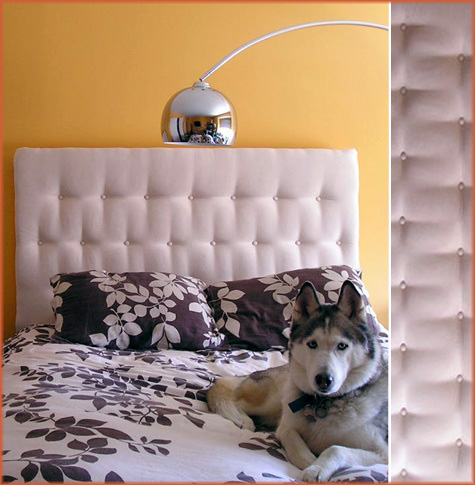 Familiar Interiors: Do it yourself headboards: