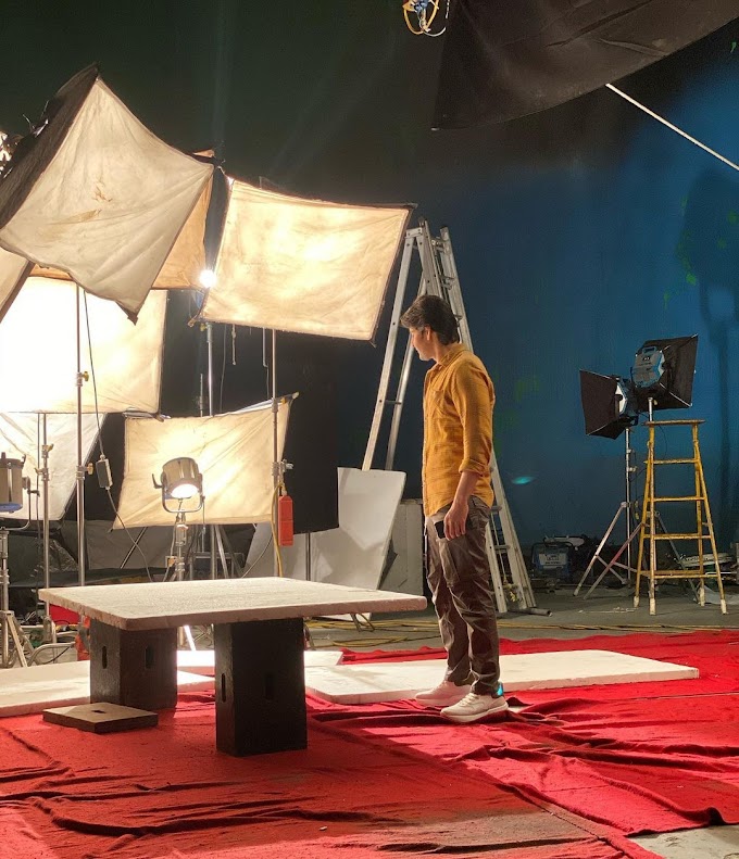 mahesh babu on shoot 