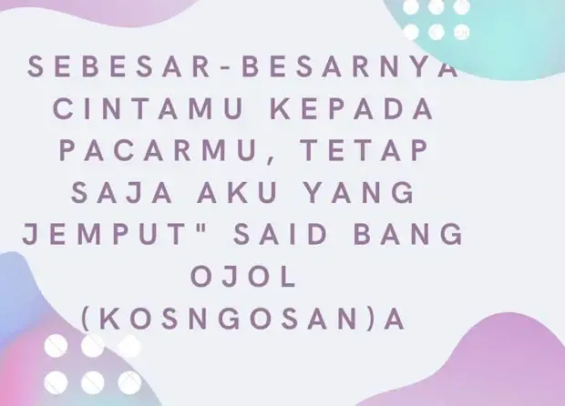 quotes ojek online