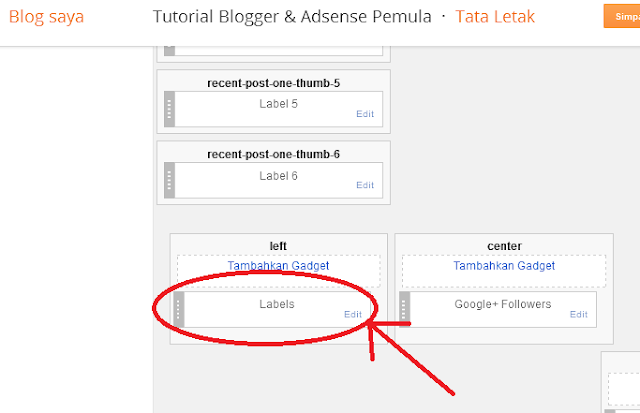 cara membuat label cloud atau acak di blogger terbaru