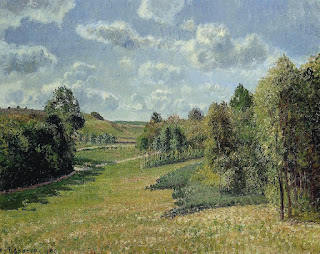 Berneval Meadows, Morning, 1900
