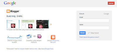 CARA BUAT BLOG GRATIS DAN MUDAH