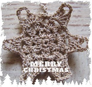 crochet xmas decoration