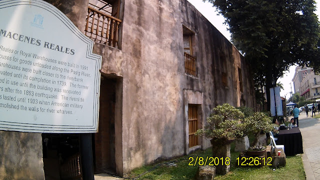 Almacenes Reales warehouse, Fort Santiago Intramuros