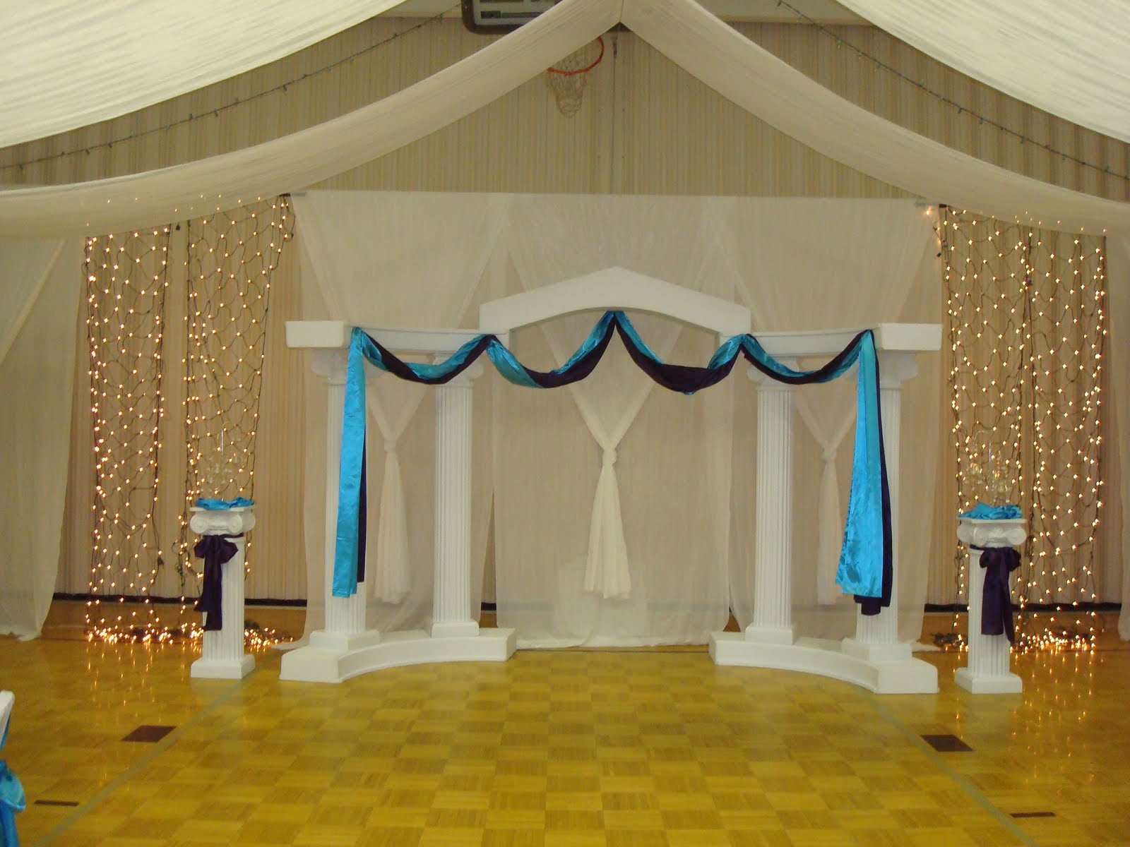 hall decorations for weddings