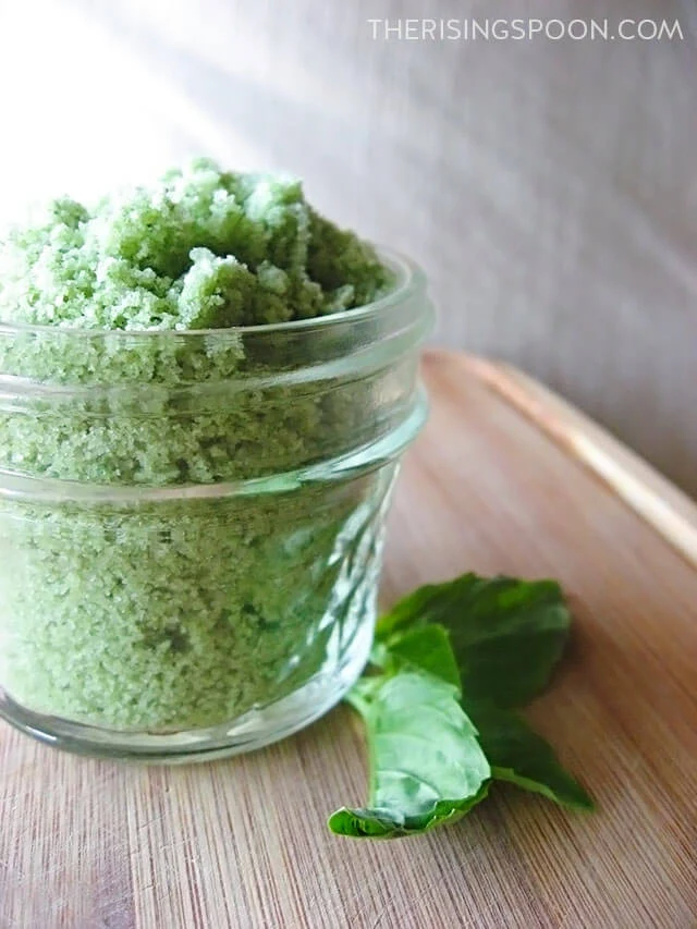 How to Make Basil Salt: An Easy Herb Infused Flavored Salt