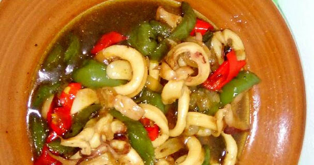 Resep Membuat Tumis Cumi Paprika Khas China