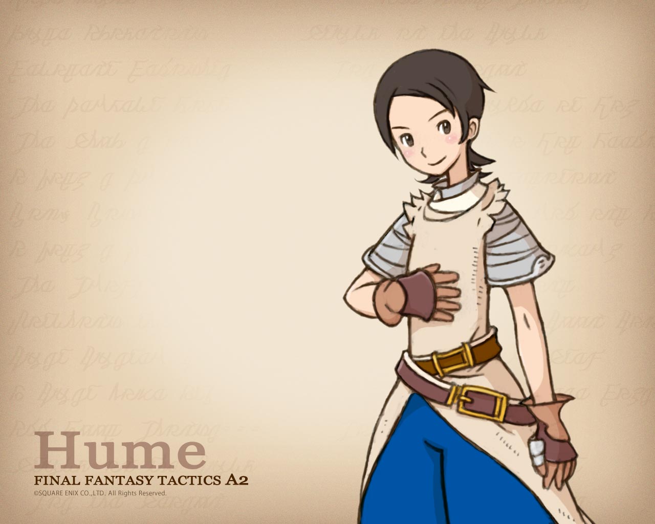 Final Kingdom: Final Fantasy Tactics A2 Character Wallpapers