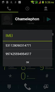 Chamelephon to fix imei