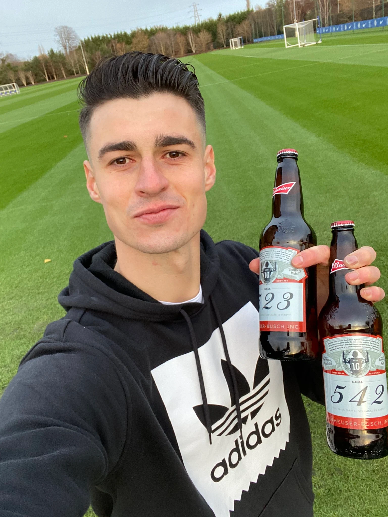 Budweiser sends personalised beer to Chelsea goalkeeper Kepa Arrizabalaga
