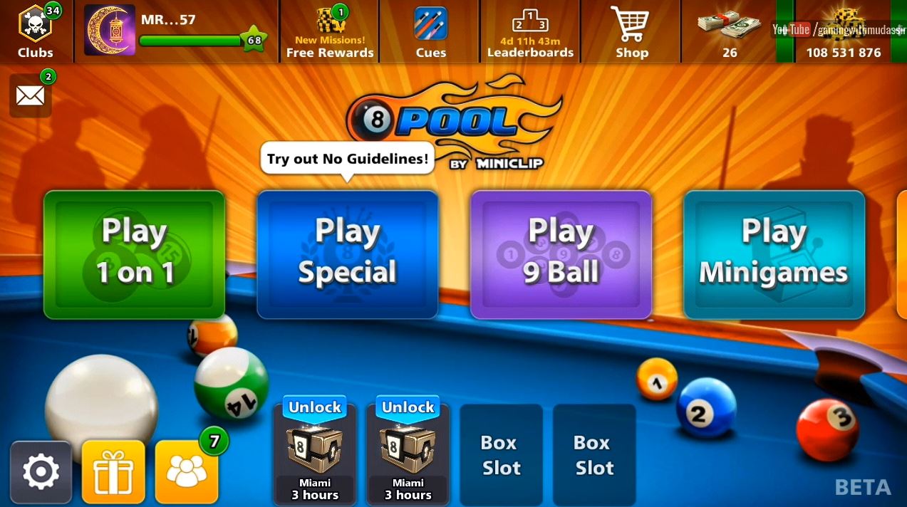 8 Ball Pool 4.5.0 Beta Version - 