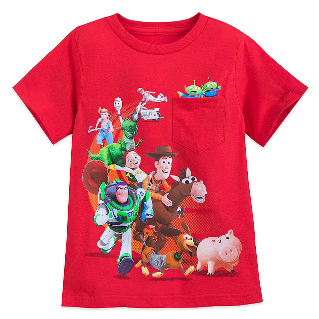 Disney Toy Story 4 Cast T-Shirt for Boys Multi