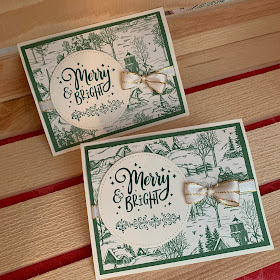 Easy Stampin' Up! Christmas Cards