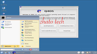 Q4OS 2.4 Scorpion (Linux OS)