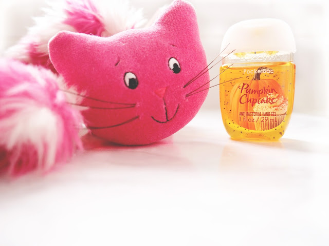 September Beauty Favourites Pink Cat Kawaii Bath Body Works Pumpkin Cupcake Pocket Bac