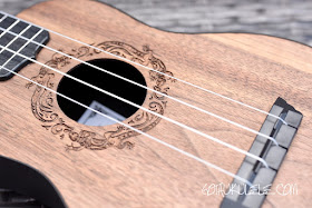 Flight Travel Ukulele rosette